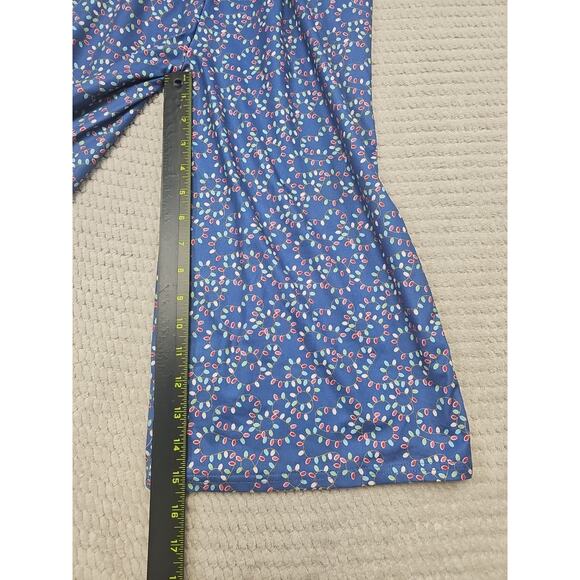 Sweet Caroline Romper Girls 6 Christmas Romper Christmas Lights Wide Leg Pockets - Picture 2 of 7